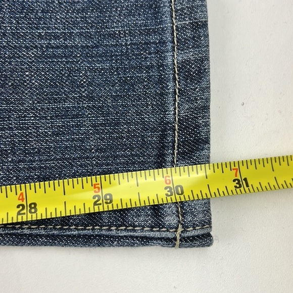 Request Women's Midrise Embellished  Front and Back Pocket Jeans - Size 5 - Y2k - Picture 9 of 11